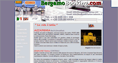 Desktop Screenshot of bergamobooking.com